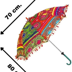 Rajasthani Decorative Umbrellas & Wedding Decor Traditional & Festive Function Items - 2