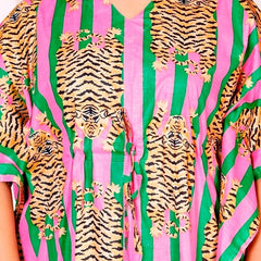 Indian Cotton Kaftan, Handblock Printed Kaftan, Cotton Kaftan, Beach Cover Up, Maxi Dress Long Cotton Kaftan, 100% Soft Cotton Kaftan