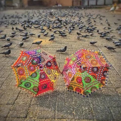 Rajasthani Decorative Umbrellas & Wedding Decor Traditional & Festive Function Items - 3