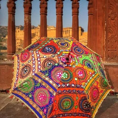 Rajasthani Decorative Umbrellas & Wedding Decor Traditional & Festive Function Items - 4