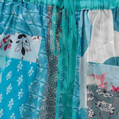 Handmade Rayon Harem Trousers – Boho Patchwork Design for Yoga, Travel & Lounge - kraafty-com